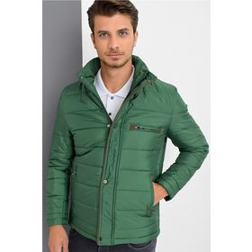 Dewberry M8625 Yeşil Erkek Mont