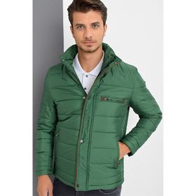 Dewberry M8625 Yeşil Erkek Mont