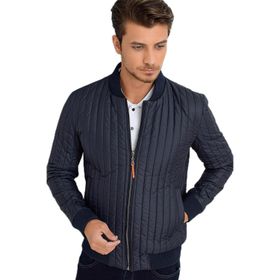 Dewberry M8643 Koyu Lacivert Erkek Mont