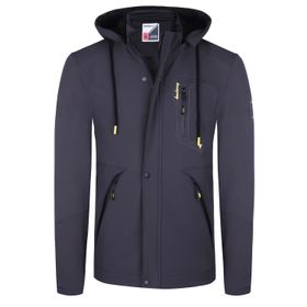Dewberry M8648 Siyah Erkek Softshell Mont