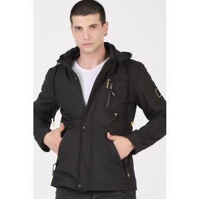 Dewberry M8648 Siyah Erkek Softshell Mont