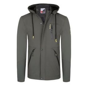 Dewberry M8648 Siyah Erkek Softshell Mont