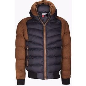 Dewberry M8649 Camel Lacivert Erkek Mont