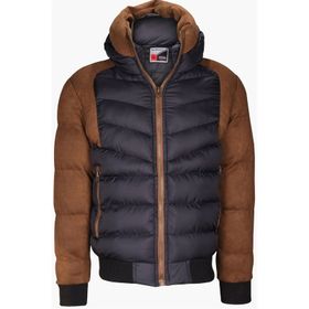 Dewberry M8649 Camel Lacivert Erkek Mont