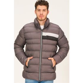 Dewberry M8650 Açık Antrasit Erkek Puffer Mont