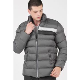Dewberry M8650 Açık Antrasit Erkek Puffer Mont
