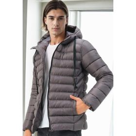 Dewberry M8658 Koyu Antrasit Erkek Mont