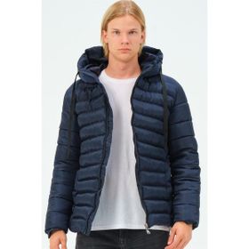 Dewberry M8658 Koyu Lacivert Erkek Mont