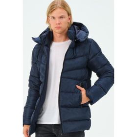 Dewberry M8659 Lacivert Erkek Mont