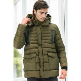 Dewberry M9657 Haki Erkek Mont