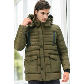 Dewberry M9657 Haki Erkek Mont