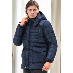 Dewberry M9657 Lacivert Erkek Mont