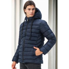 Dewberry M9658 Lacivert Erkek Mont