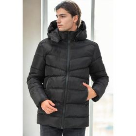 Dewberry M9659 Siyah Erkek Mont