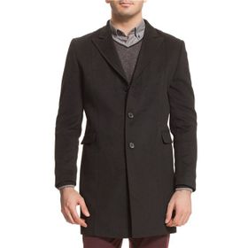 Dewberry PLT4060 Siyah Erkek Palto
