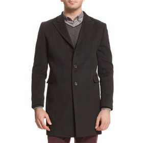 Dewberry PLT4060 Siyah Erkek Palto