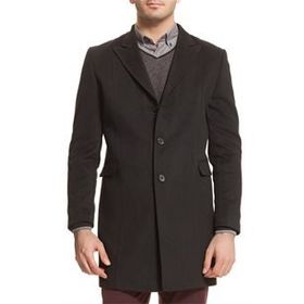 Dewberry PLT4060 Siyah Erkek Palto