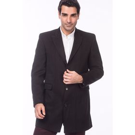 Dewberry PLT4060 Siyah Erkek Palto