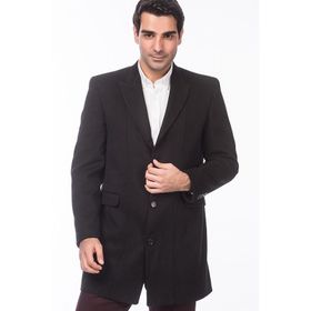 Dewberry PLT4060 Siyah Erkek Palto