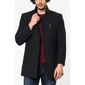 Dewberry PLT8311 Indigo Erkek Palto