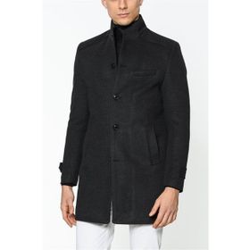 Dewberry Plt8333 Antrasit Erkek Palto
