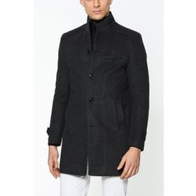Dewberry Plt8333 Antrasit Erkek Palto