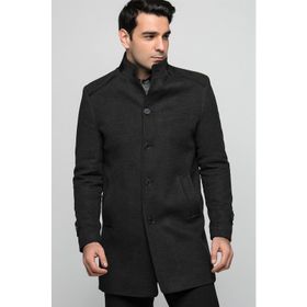 Dewberry Plt8333 Antrasit Erkek Palto