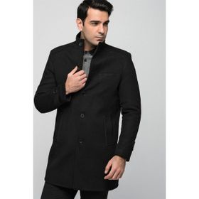 Dewberry PLT8333 Siyah Erkek Palto