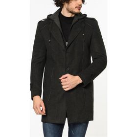 Dewberry Plt8334 Antrasit Erkek Palto