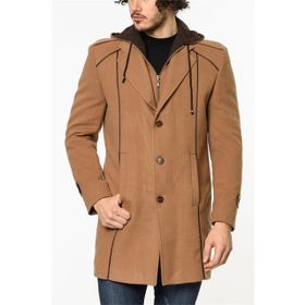 Dewberry Plt8334 Camel Erkek Palto