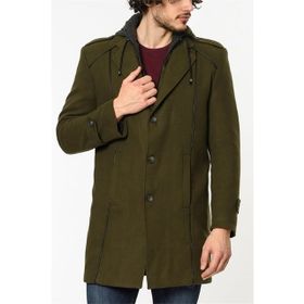 Dewberry Plt8334 Haki Erkek Palto