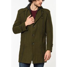 Dewberry Plt8334 Haki Erkek Palto