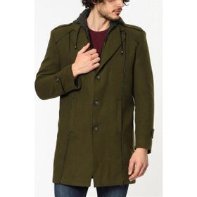Dewberry Plt8334 Haki Erkek Palto