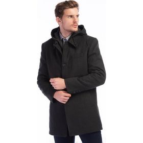 Dewberry Plt8335 Antrasit Erkek Palto
