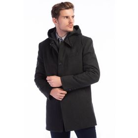 Dewberry Plt8335 Antrasit Erkek Palto