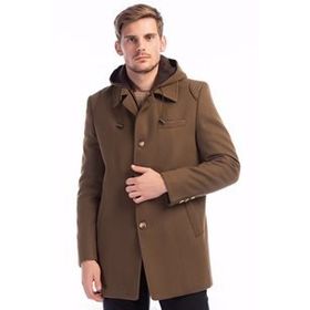 Dewberry Plt8335 Camel Erkek Palto