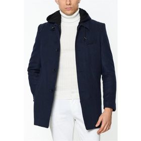 Dewberry PLT8335 Lacivert Erkek Palto