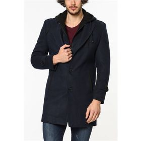 Dewberry PLT8336 Lacivert Erkek Palto