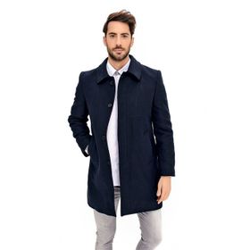 Dewberry Plt8365 Lacivert Erkek Palto