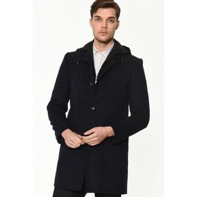 Dewberry Plt8366 Lacivert Erkek Palto