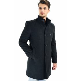 Dewberry PLT8367 Antrasit Erkek Palto