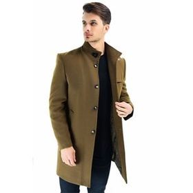 Dewberry Plt8367 Camel Erkek Palto