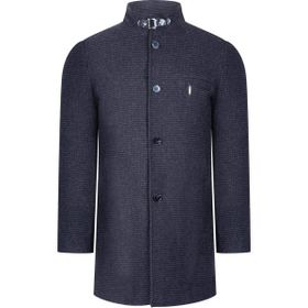 Dewberry PLT8367 Koyu Antrasit Erkek Palto