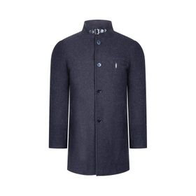 Dewberry PLT8367 Koyu Antrasit Erkek Palto