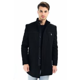 Dewberry PLT8369 Siyah Erkek Palto