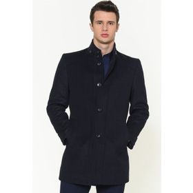 Dewberry PLT8370 Lacivert Erkek Palto