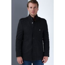 Dewberry PLT8378 Antrasit Erkek Palto