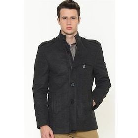 Dewberry PLT8378 Antrasit Erkek Palto