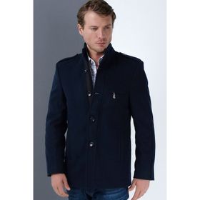 Dewberry PLT8378 Lacivert Erkek Palto