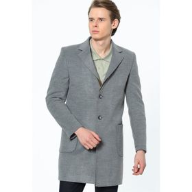 Dewberry PLT8384 Gri Erkek Palto